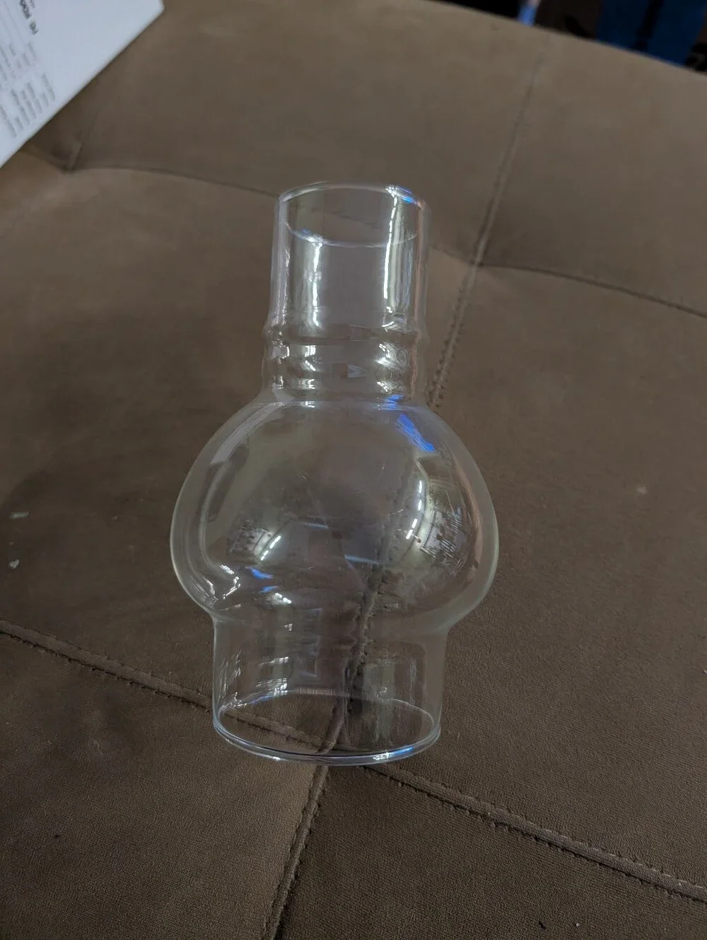 Clear Glass Oil Lamp Globe